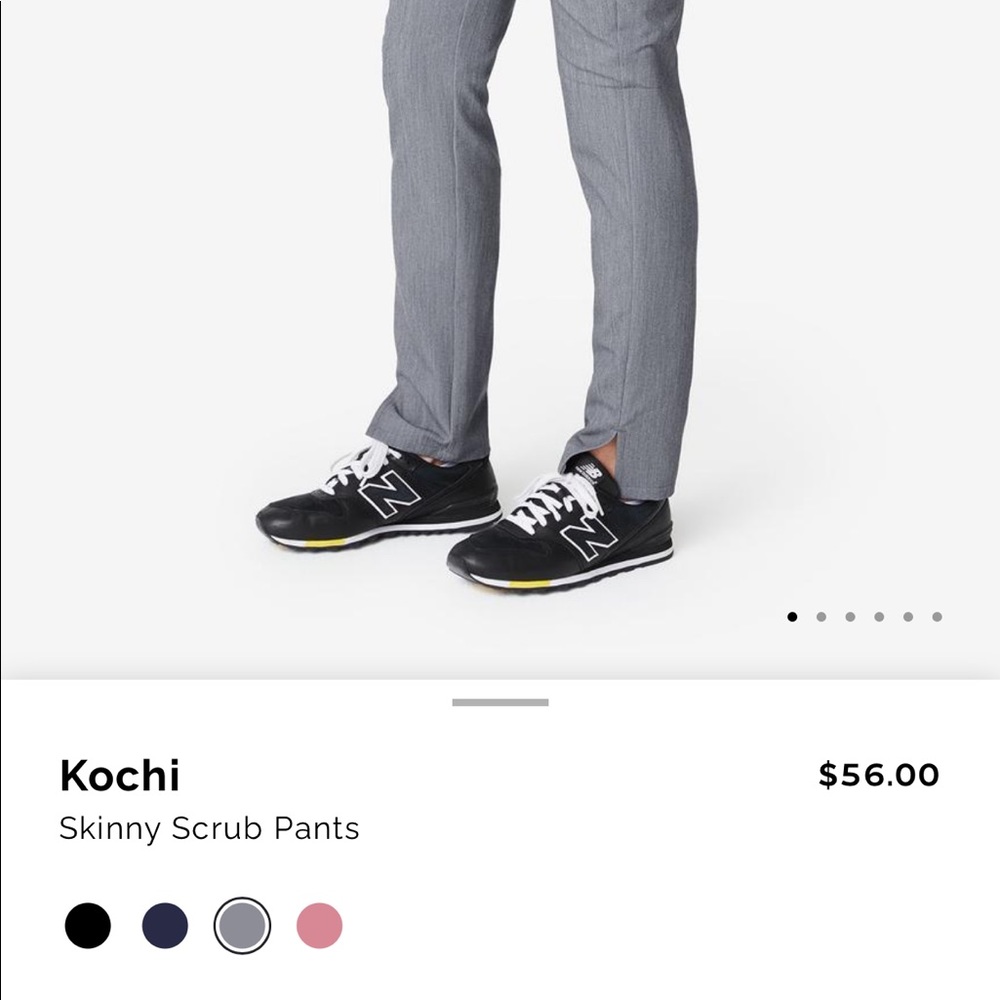 Brand New FIGS Kochi scrub pants XS graphite